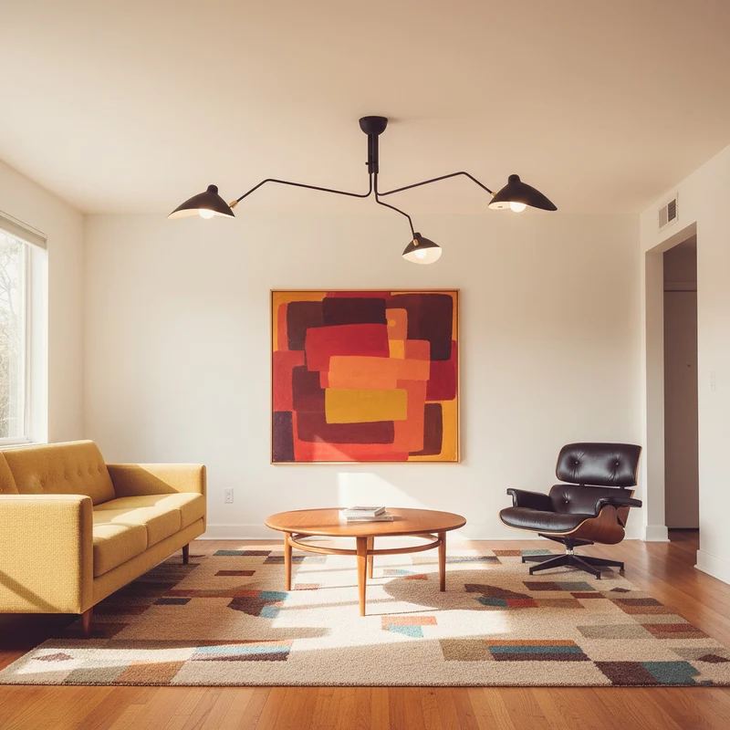 Plafondlamp Spider 3 Armen Mid-Century Modern Messing Verstelbaar Zwart Wit Grote Ruimte Restaurant Loft Stalen Armatuur Geïnspireerd Design | Sansoti