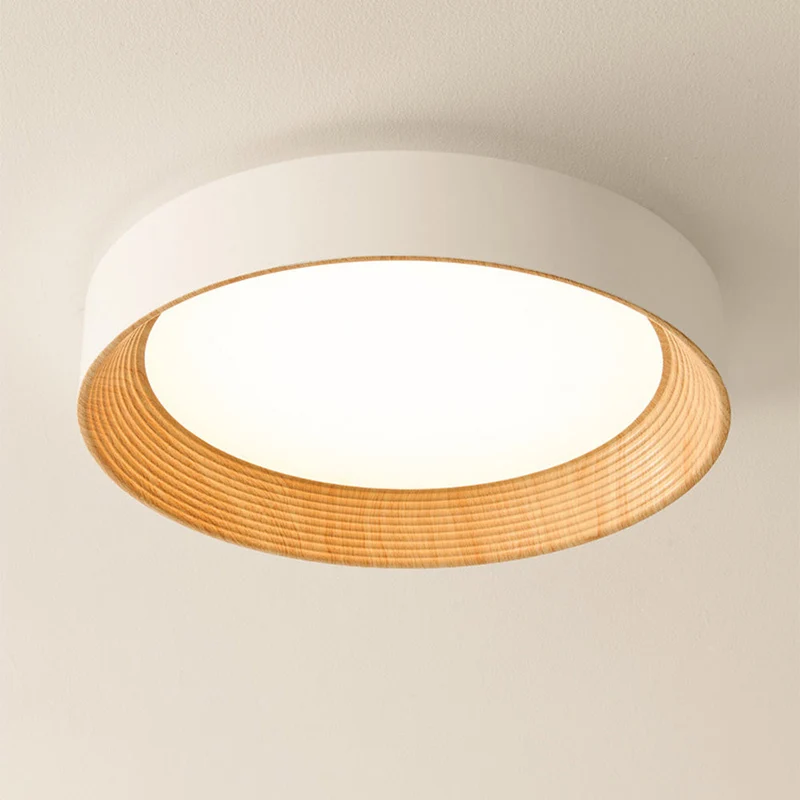 Minimalistische Plafondlamp Rond Laagbouw Slaapkamer Plafondverlichting LED | Sansoti