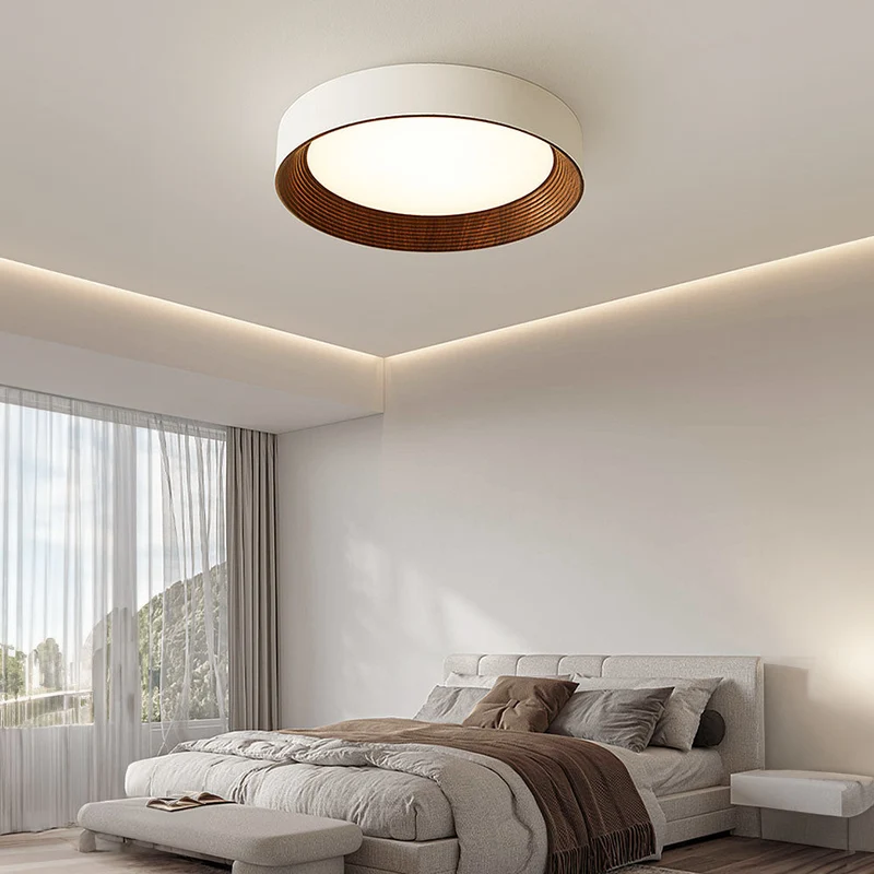 Minimalistische Plafondlamp Rond Laagbouw Slaapkamer Plafondverlichting LED | Sansoti