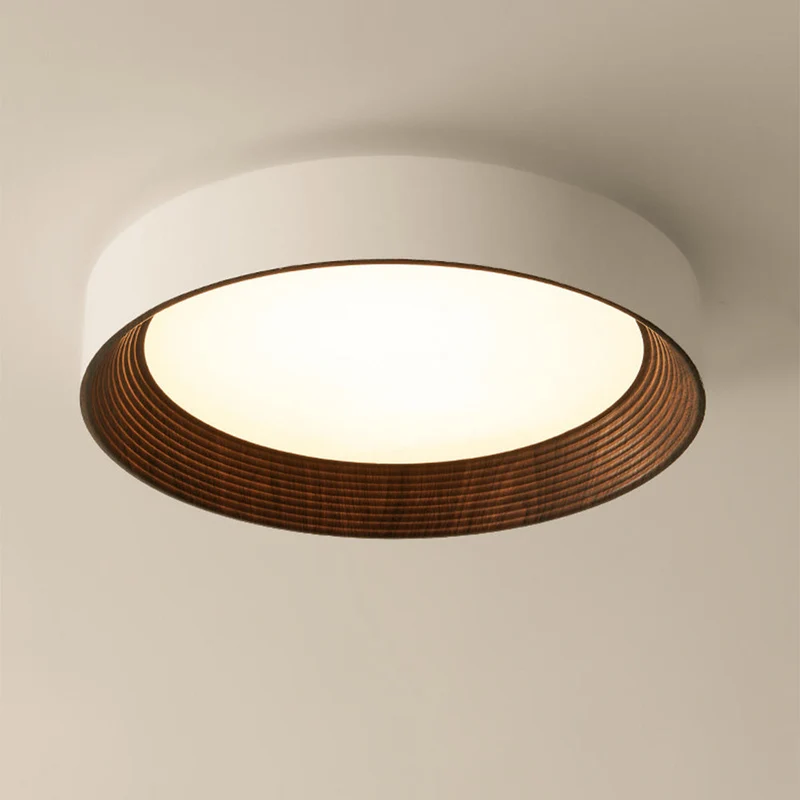 Minimalistische Plafondlamp Rond Laagbouw Slaapkamer Plafondverlichting LED | Sansoti