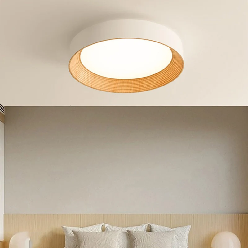 Minimalistische Plafondlamp Rond Laagbouw Slaapkamer Plafondverlichting LED | Sansoti