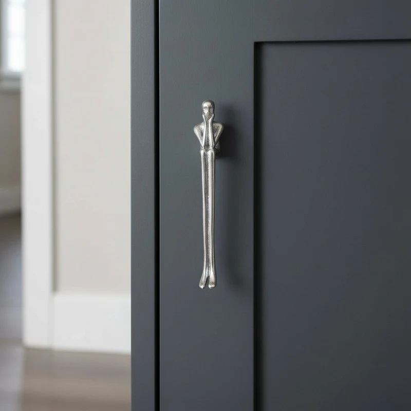 Minimalistische Kastgreep - Messing Zilver Roze - Scandinavisch Design Meubels | Sansoti