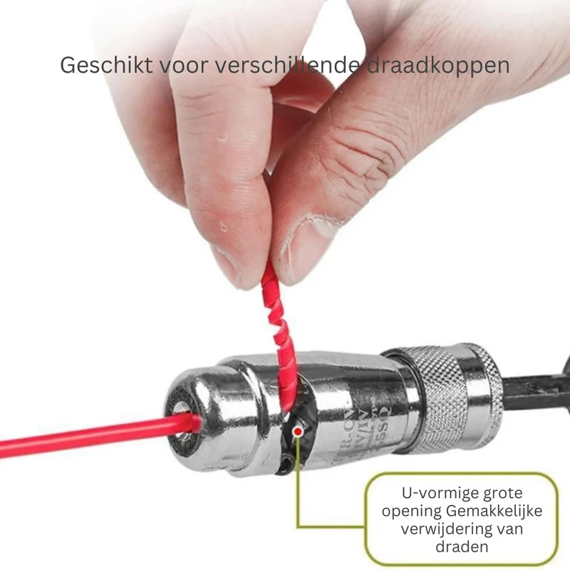 Draadconnector Adapter voor Boormachine – Professioneel Elektrisch Draadverbindingsgereedschap | Sansoti