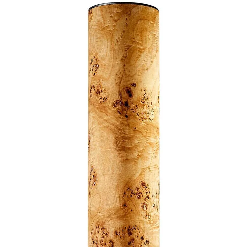 LED Holz-Stehleuchte Lucerna 160cm Pappel Maser