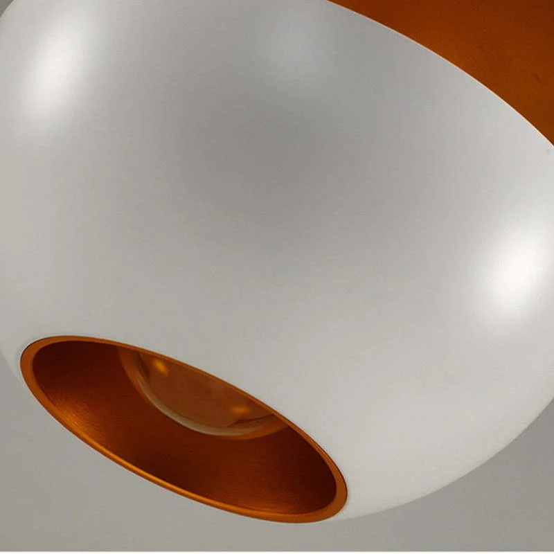 Elegante LED Plafondlamp Zwart-Wit Modern Design Rond Aluminium Eethoek Slaapkamer Woonkamer Warm Dimbaar Licht Scandinavisch Interieur Stijlvol | Sansoti