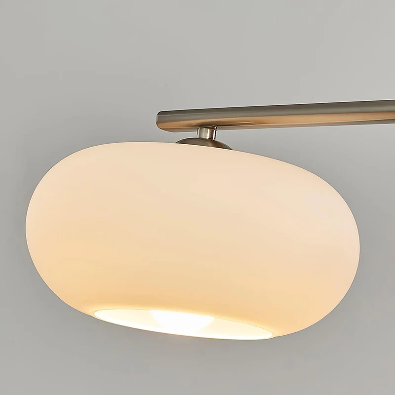 Design Hanglamp met 3 Globe Kapjes - Stijlvolle Eetkamerverlichting voor Tafel en Kookeiland - Verstelbaar 150 cm - Nikkel of Goud - E26/E27 | Sansoti