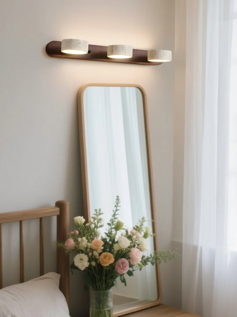 Wandlamp met meerdere lichtpunten natuursteen modern badkamerverlichting warmwit koelwit 2-3-4 lichts stenen armatuur | Sansoti