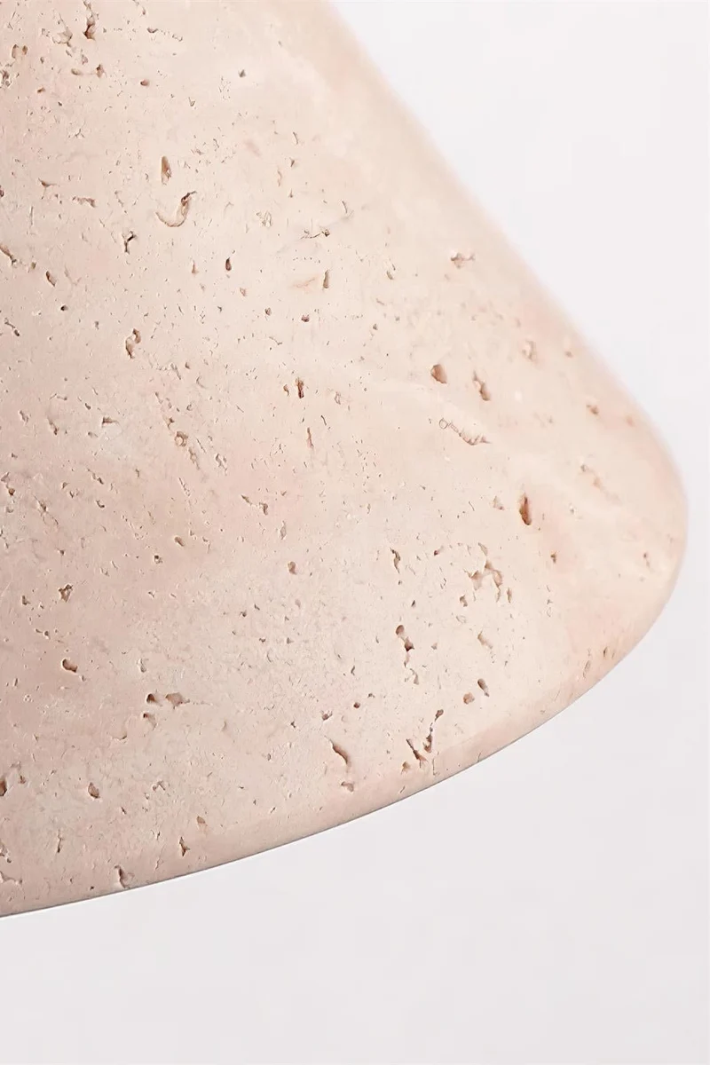 Travertijn Wandlamp Taps Toelopend Design Minimalistische Accentverlichting Slaapkamer Woonkamer | Sansoti