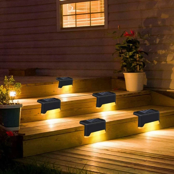 Zonne-energie Wandlamp Tuinverlichting LED Buitenlamp Waterdicht Terrasverlichting zonder Bedrading | Sansoti