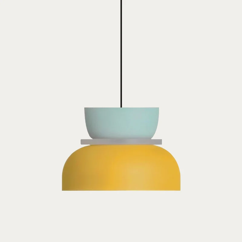 Acryl Hanglamp Nyra Meerkleurig Lampenkap Bolvorm Met E27 Fitting Drie Verlichtingsmodi | Sansoti