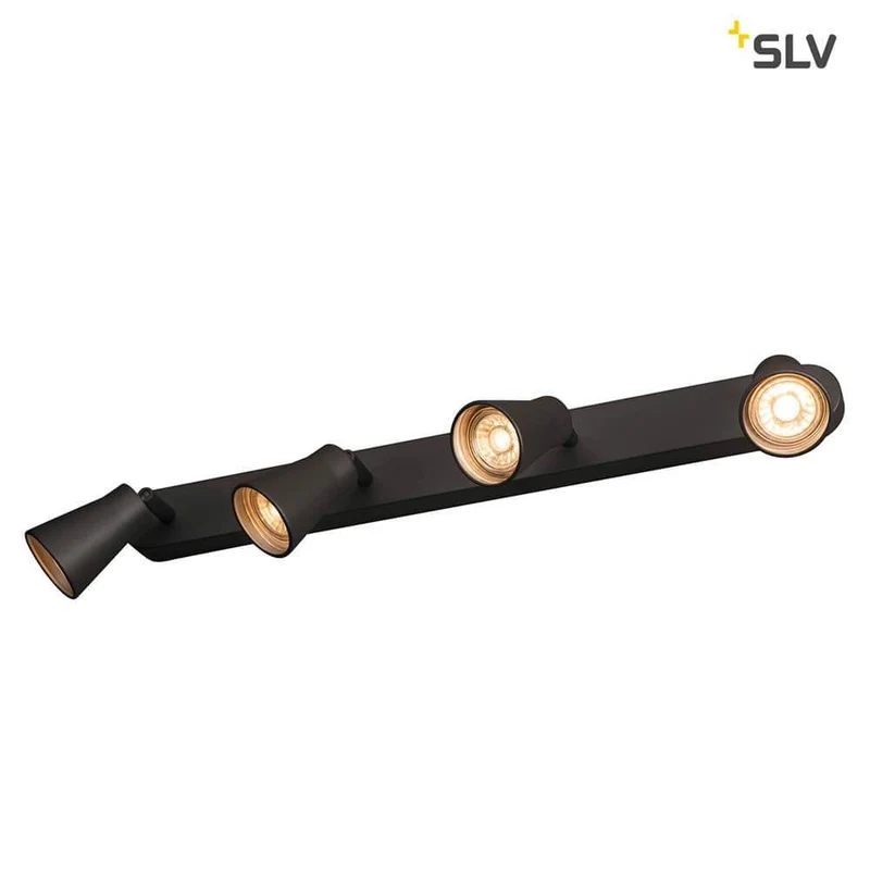 Avo Quad Aufbauleuchte Schwarz