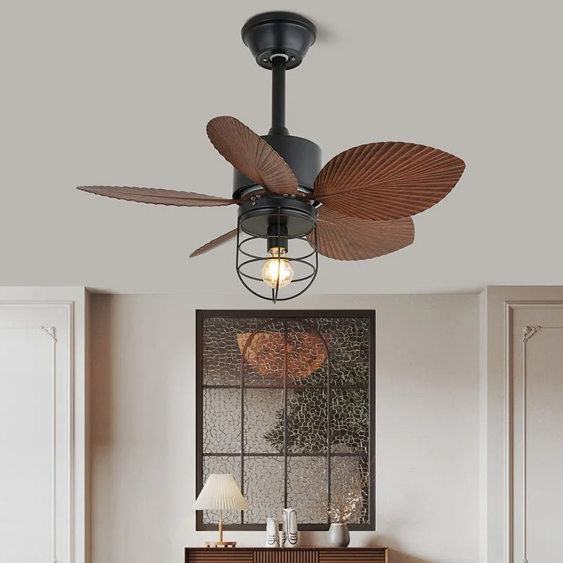 Industriële Plafondventilator met Verlichting – Regelbare Ventilatorlamp met Afstandsbediening voor Moderne Binnenruimtes | Sansoti