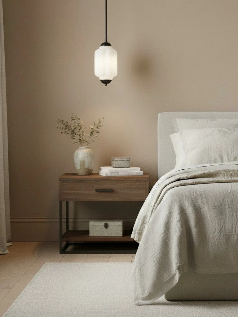 Vintage Glazen Hanglamp met Nostalgische Uitstraling – Verfijnde Verlichting voor Eetkamer en Keuken | Sansoti