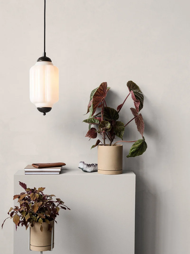 Vintage Glazen Hanglamp met Nostalgische Uitstraling – Verfijnde Verlichting voor Eetkamer en Keuken | Sansoti