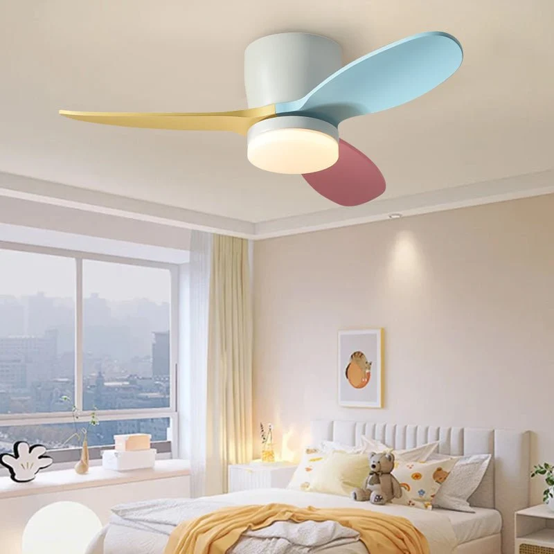 Plafondventilator Milo met Verlichting — Elegante Ventilator 91cm Modern Design met Afstandsbediening | Sansoti