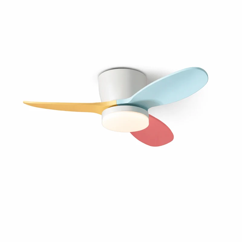 Plafondventilator Milo met Verlichting — Elegante Ventilator 91cm Modern Design met Afstandsbediening | Sansoti