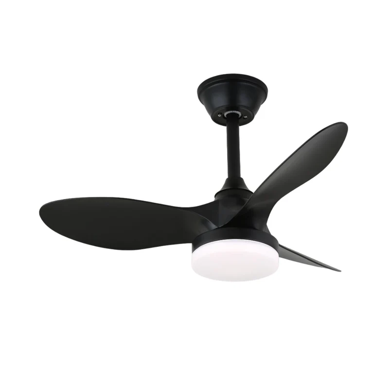 Plafondventilator met Verlichting – Modern Design Ø81 cm – 6 Snelheden – Incl. Afstandsbediening | Sansoti