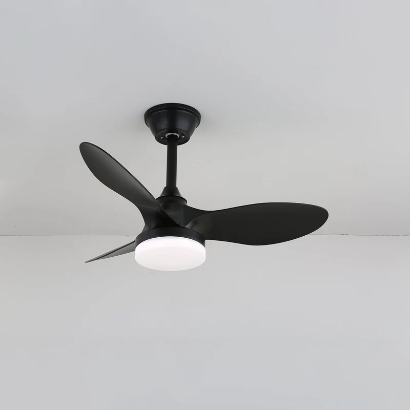 Plafondventilator met Verlichting – Modern Design Ø81 cm – 6 Snelheden – Incl. Afstandsbediening | Sansoti