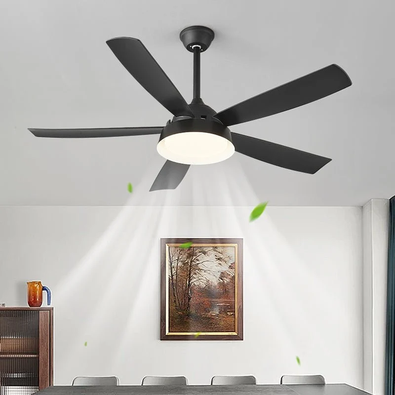 Plafondventilator met Verlichting Houteffect 142cm - Stil & Energiezuinig | Sansoti