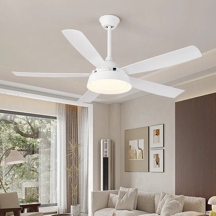 Plafondventilator met Verlichting Houteffect 142cm - Stil & Energiezuinig | Sansoti