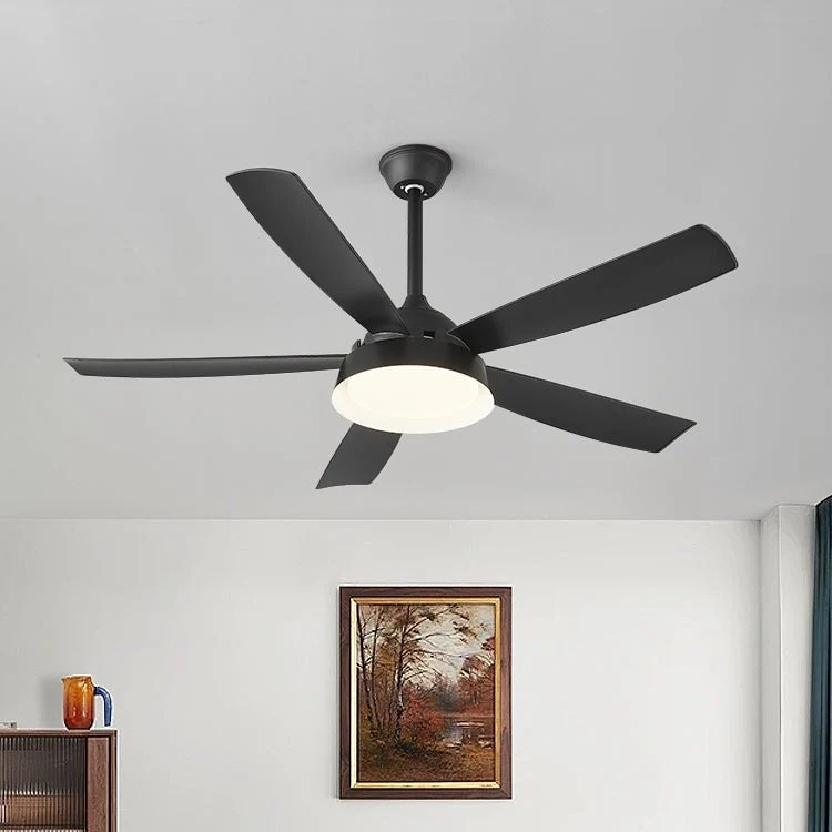 Plafondventilator met Verlichting Houteffect 142cm - Stil & Energiezuinig | Sansoti