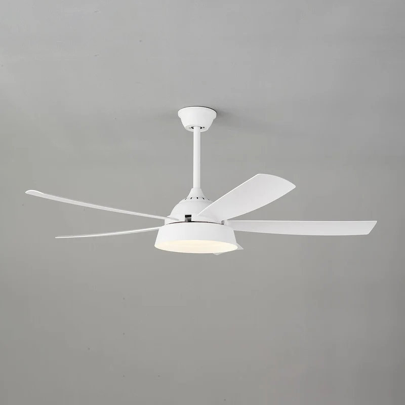 Plafondventilator met Verlichting Houteffect 142cm - Stil & Energiezuinig | Sansoti