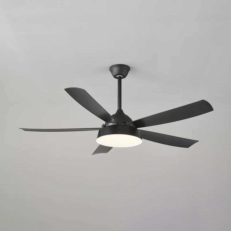 Plafondventilator met Verlichting Houteffect 142cm - Stil & Energiezuinig | Sansoti