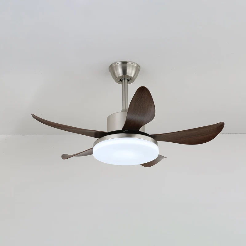 Moderne Plafondventilator Nerra van Hout met Verlichting – Ø91cm | Sansoti