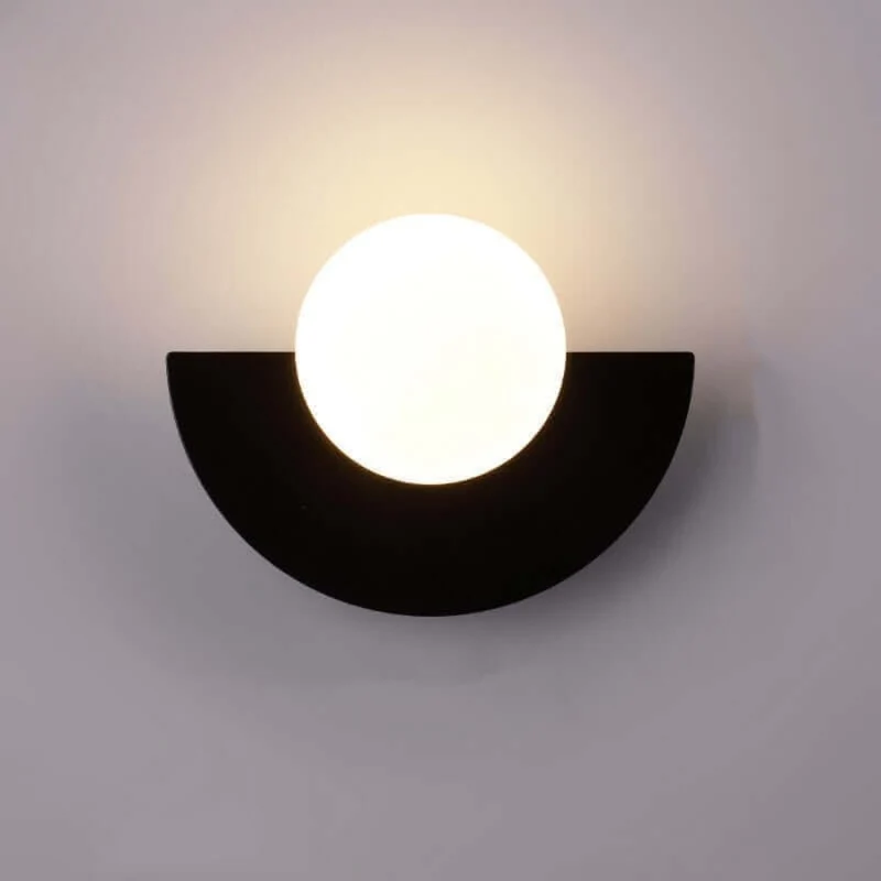 Wandlamp – Moderne Wandverlichting met Kleurrijke Kap – Scandinavisch Design – Woonkamer Slaapkamer Gang | Sansoti