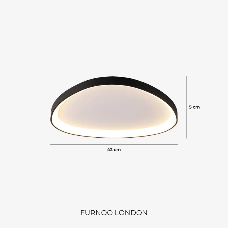 Pinnacle LED Plafondlamp – Minimalistische Moderne Plafondverlichting met Subtiele Verfijning | Sansoti