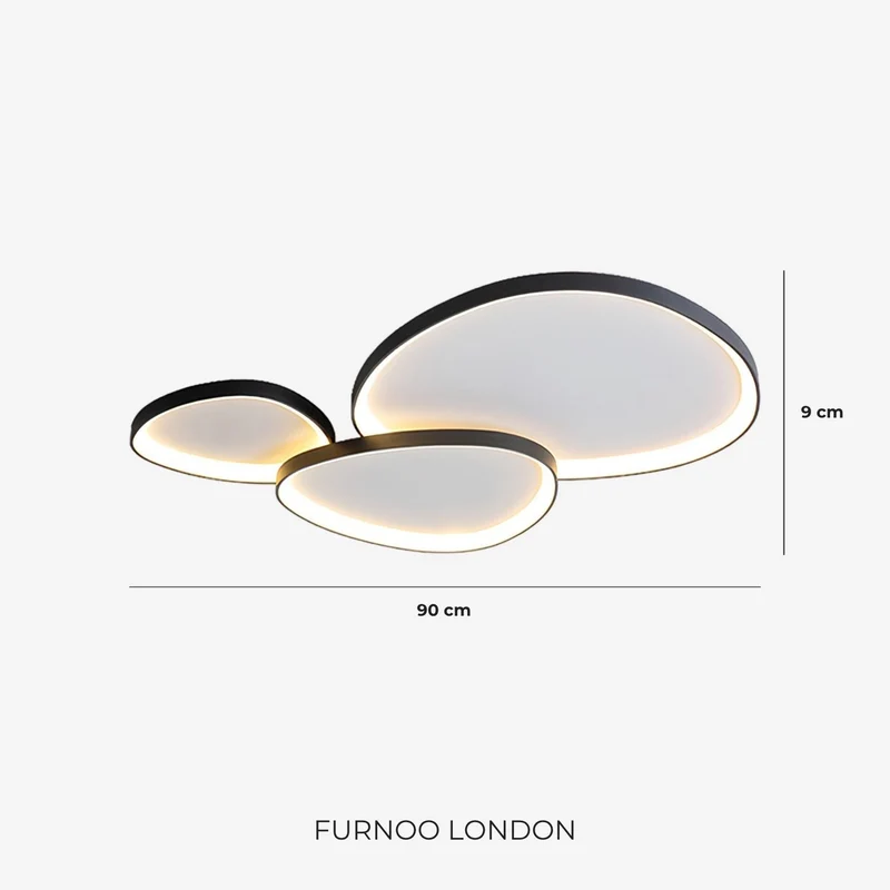 Pinnacle LED Plafondlamp – Minimalistische Moderne Plafondverlichting met Subtiele Verfijning | Sansoti