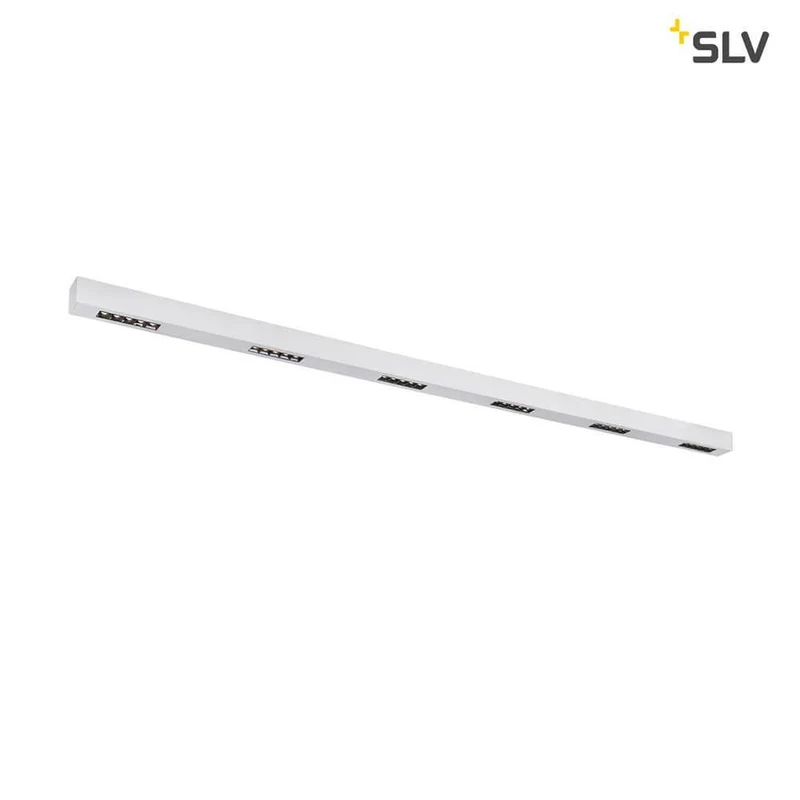 Q-Line LED Deckenaufbauleuchte 2m Silber 4000K