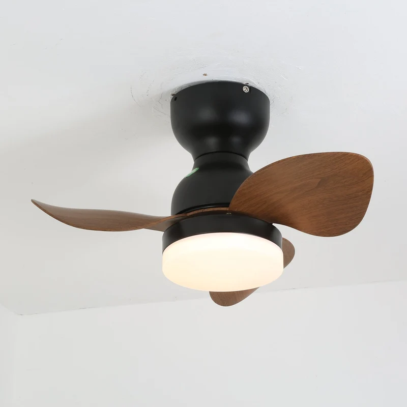 Plafondventilator met Verlichting Ø55 cm Moderne Ventilator met 6 Snelheden 3 Lichtinstellingen LED-Ventilator voor Woonkamer Slaapkamer | Sansoti