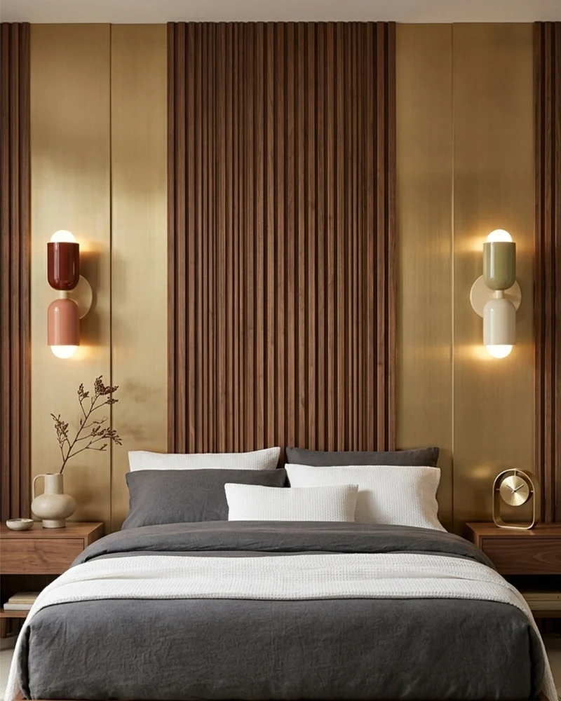 Metalen Wandlamp met Tweevoudige Lichtstraal – Scandinavische Design Verlichting voor Moderne Interieurs | Sansoti