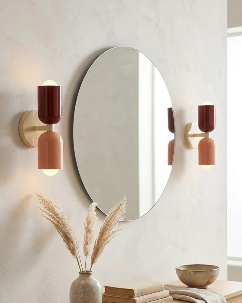 Metalen Wandlamp met Tweevoudige Lichtstraal – Scandinavische Design Verlichting voor Moderne Interieurs | Sansoti