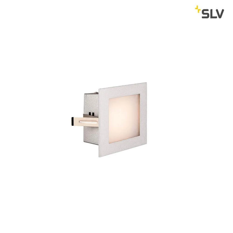 Frame LED Basic Wand-Einbauleuchte Silberfarben