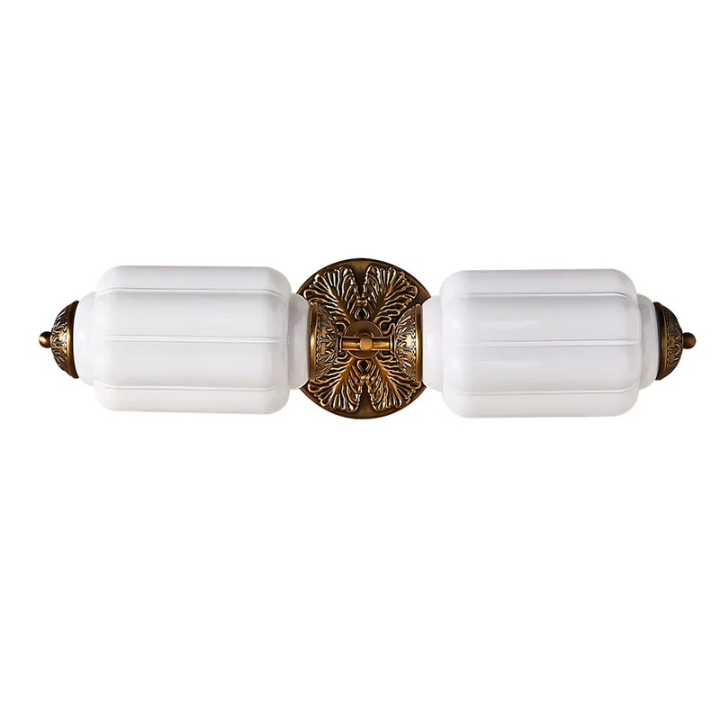 Vintage Glazen Wandlamp Horizontaal Model Eloise Lichtbron voor Woonkamer en Gang | Sansoti