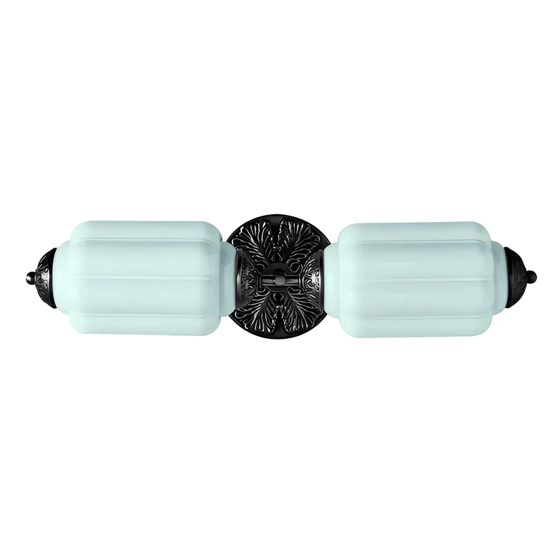 Vintage Glazen Wandlamp Horizontaal Model Eloise Lichtbron voor Woonkamer en Gang | Sansoti