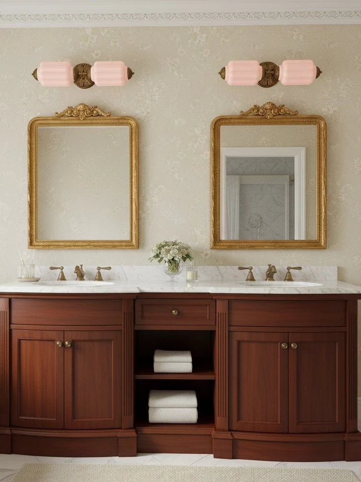 Vintage Glazen Wandlamp Horizontaal Model Eloise Lichtbron voor Woonkamer en Gang | Sansoti