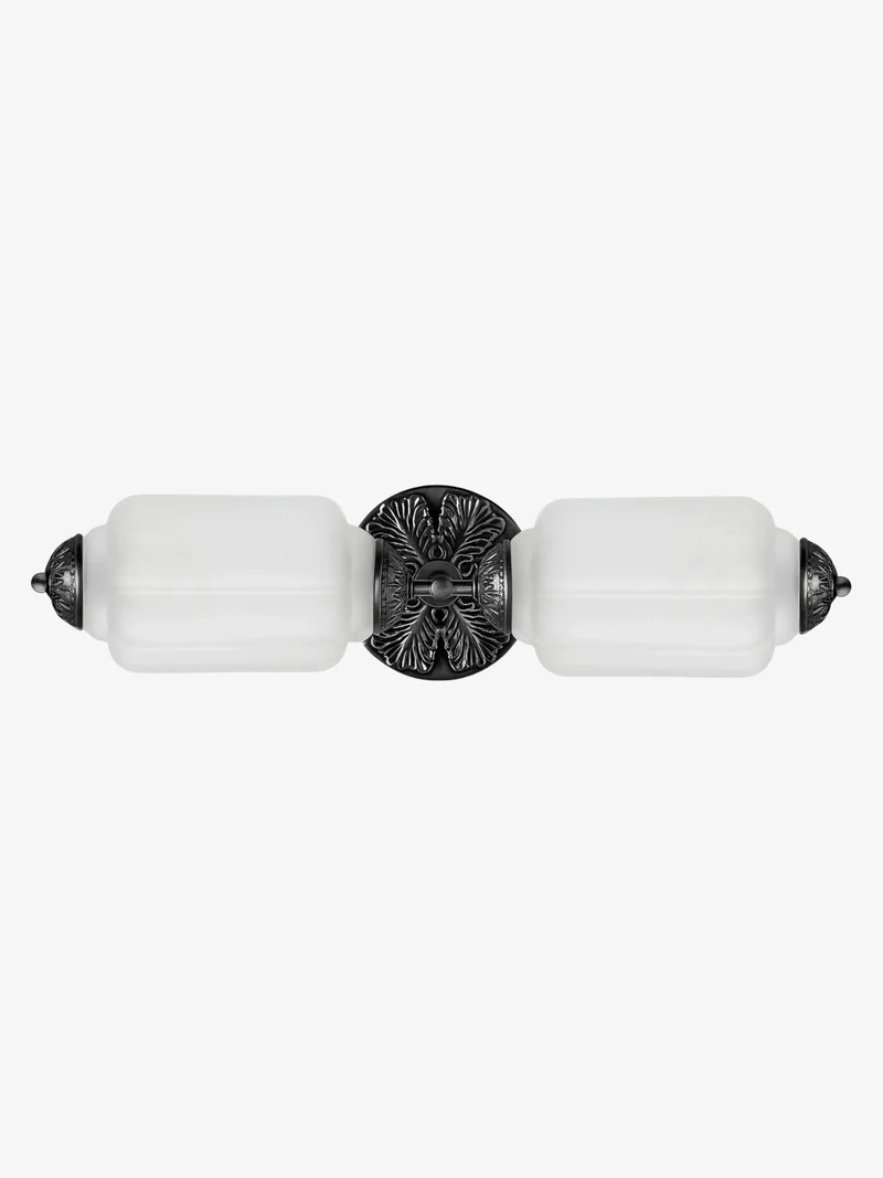 Vintage Glazen Wandlamp Horizontaal Model Eloise Lichtbron voor Woonkamer en Gang | Sansoti