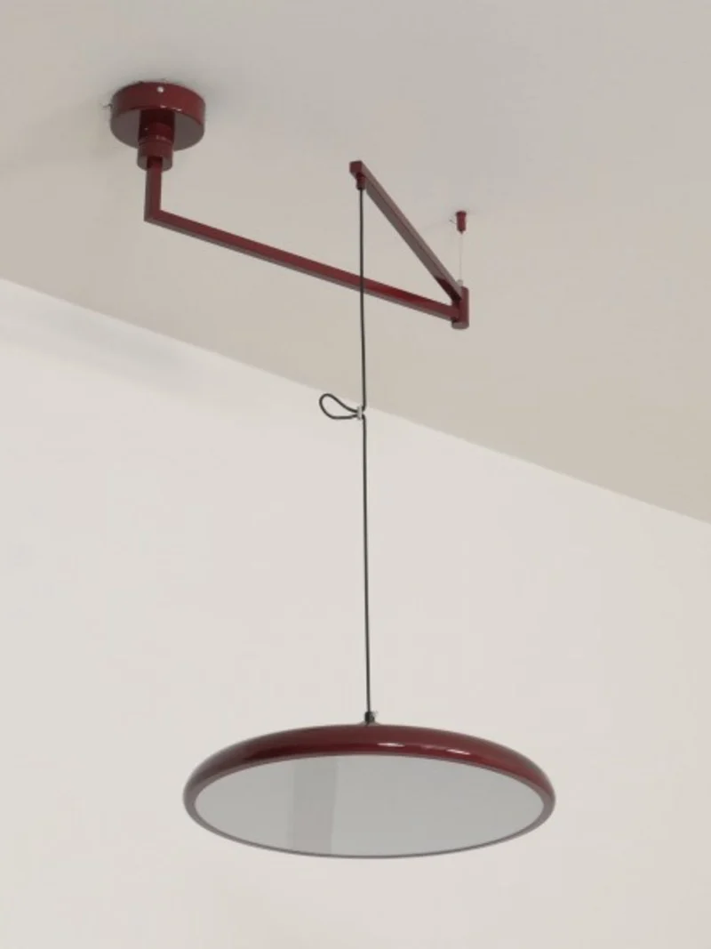 Verstelbare Hanglamp met Zwenkarm – Minimalistische Industriële Verlichting Metaal | Sansoti