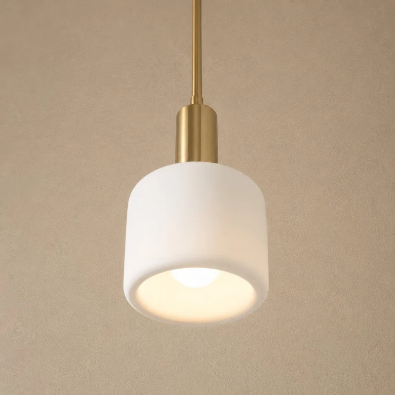 Porselein Hanglamp Minimalistisch Design Wit Groen Zwart Oranje Geel Eetkamer Keuken | Sansoti