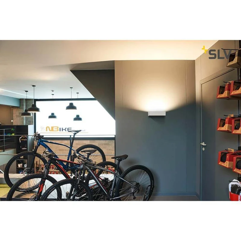 Shell 30 LED Wandaufbauleuchte Weiß