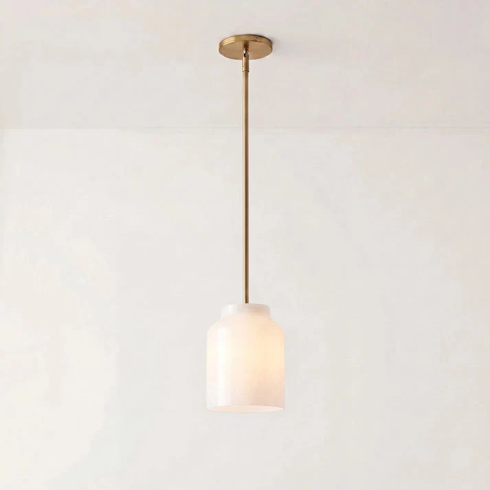 Scandinavische Hanglamp – Moderne Metalen Designlamp in Matte Afwerking – Stijlvolle Pendelverlichting voor Eetkamer Keuken Woonkamer | Sansoti