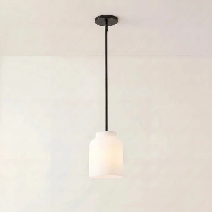 Scandinavische Hanglamp – Moderne Metalen Designlamp in Matte Afwerking – Stijlvolle Pendelverlichting voor Eetkamer Keuken Woonkamer | Sansoti