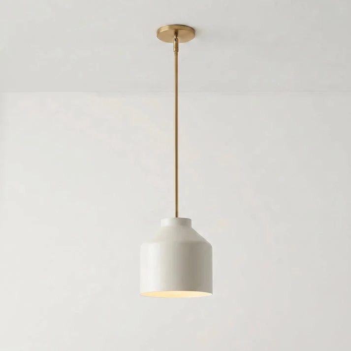 Scandinavische Hanglamp – Moderne Metalen Designlamp in Matte Afwerking – Stijlvolle Pendelverlichting voor Eetkamer Keuken Woonkamer | Sansoti
