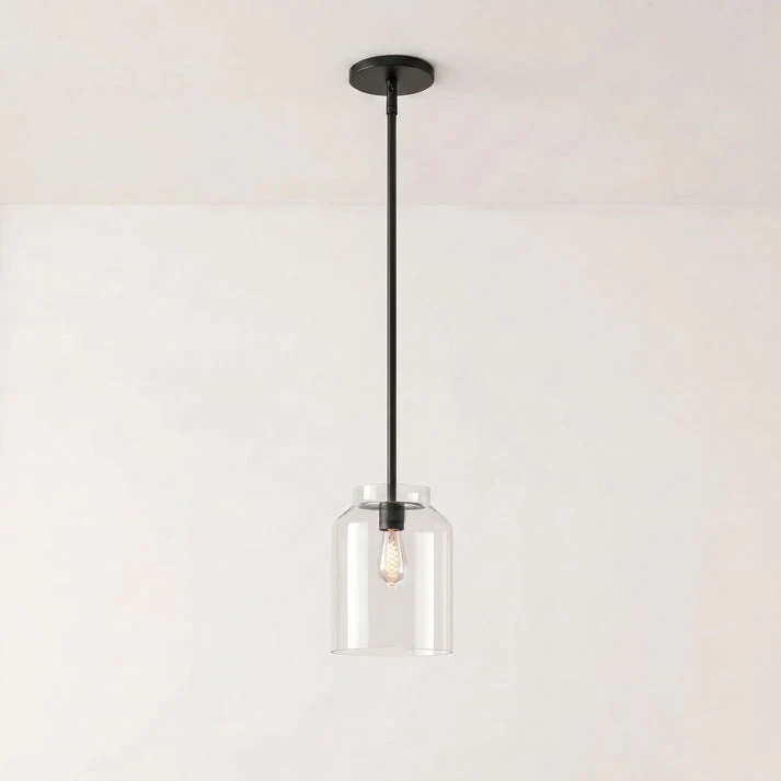 Scandinavische Hanglamp – Moderne Metalen Designlamp in Matte Afwerking – Stijlvolle Pendelverlichting voor Eetkamer Keuken Woonkamer | Sansoti