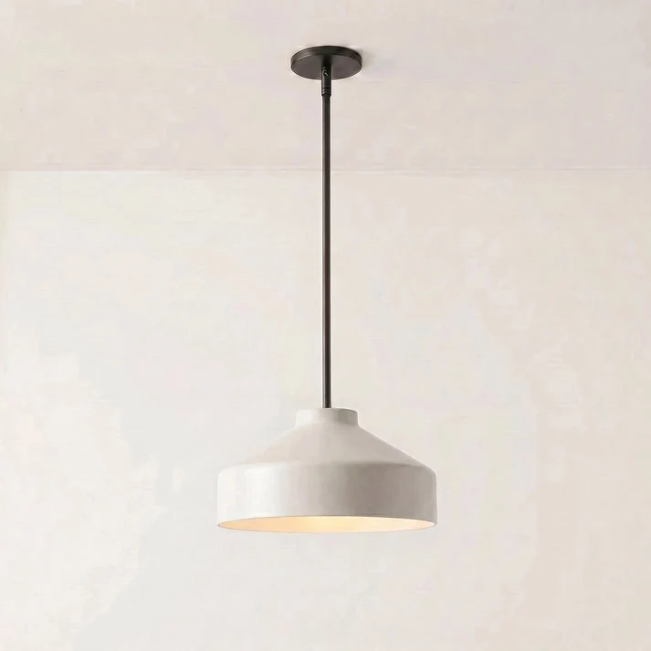 Scandinavische Hanglamp – Moderne Metalen Designlamp in Matte Afwerking – Stijlvolle Pendelverlichting voor Eetkamer Keuken Woonkamer | Sansoti