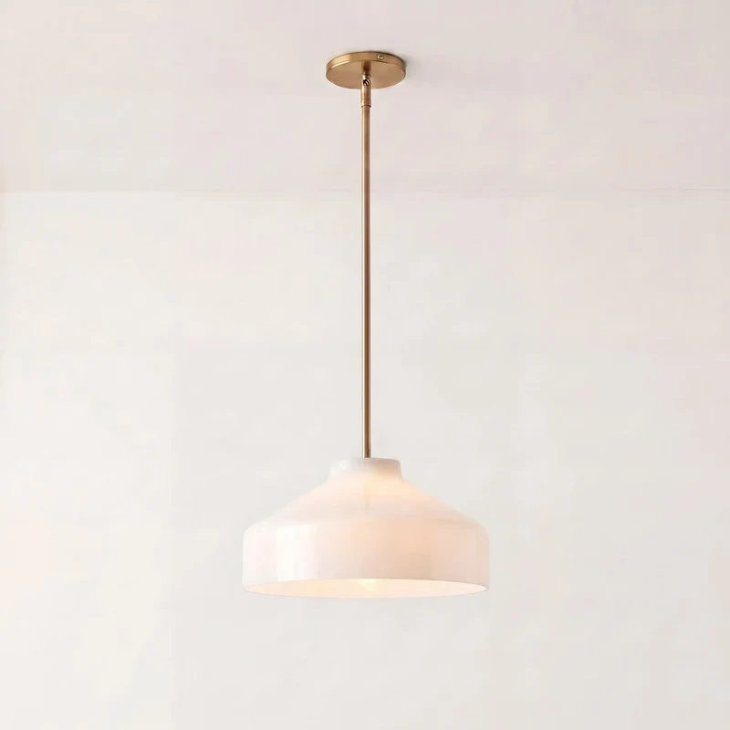 Scandinavische Hanglamp – Moderne Metalen Designlamp in Matte Afwerking – Stijlvolle Pendelverlichting voor Eetkamer Keuken Woonkamer | Sansoti