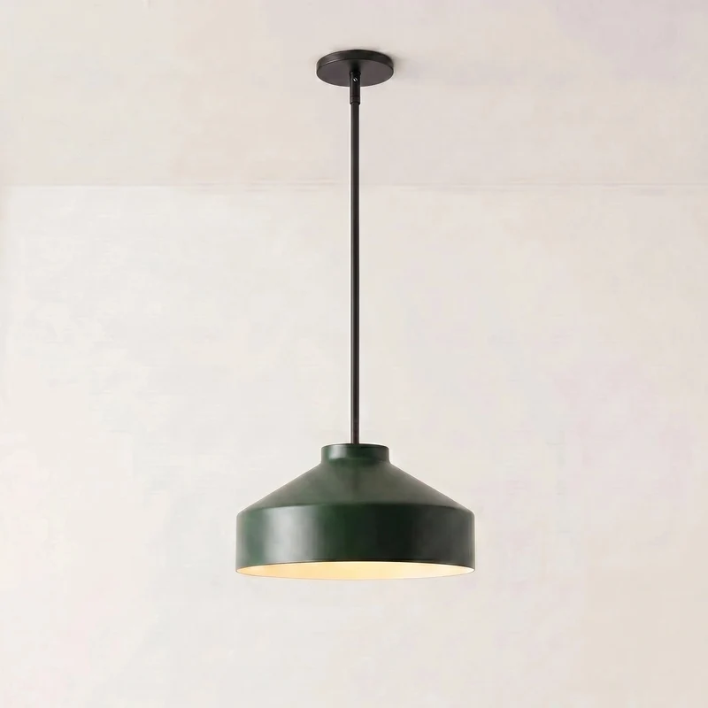 Scandinavische Hanglamp – Moderne Metalen Designlamp in Matte Afwerking – Stijlvolle Pendelverlichting voor Eetkamer Keuken Woonkamer | Sansoti